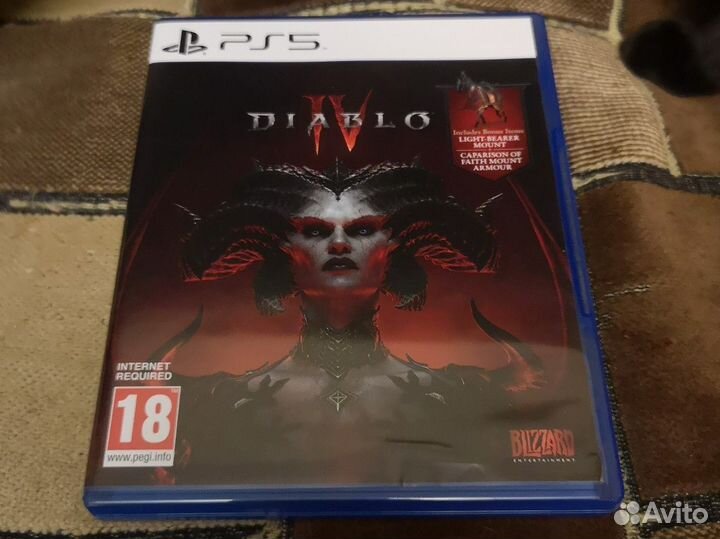 Игра для приставок PS5 пс5 Diablo 4 Рус.Яз