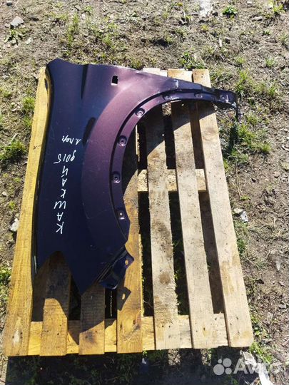 Крыло левое Qashqai J11 ремонт