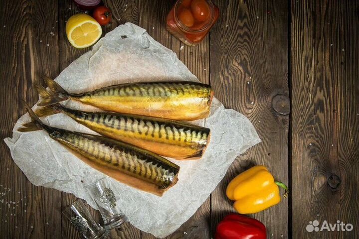 Морской окунь горячего копчения