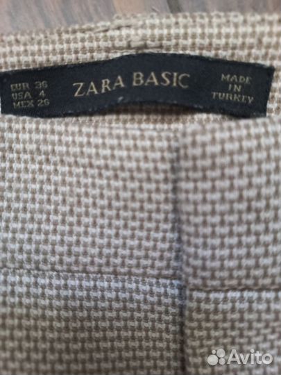 Брюки бежевые Zara 44р