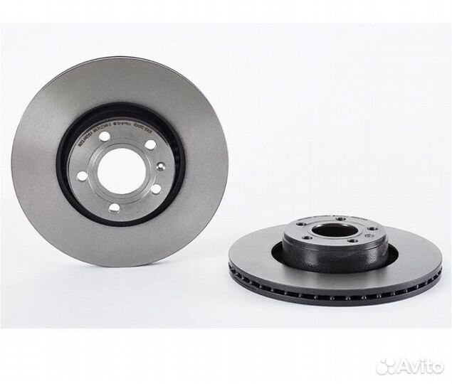 09913011 Диски тормозные brembo пара Volvo