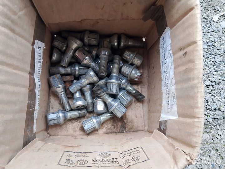 Болты для литых дисков ваз