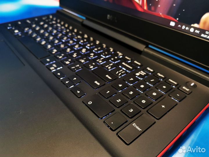 Игровой ноутбук Dell на i7 7700HQ / GTX 1050 Ti
