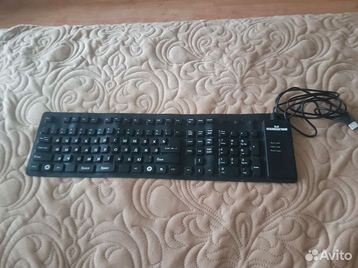 Клавиатура Manhattan новая мягкая силиконовая