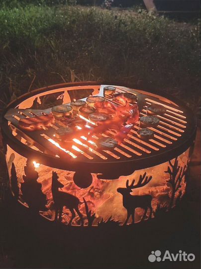 Костровая чаша круглая 50/60/70 см