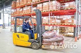 Водитель штабелера; разнорабочий. вахта