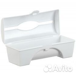 Контейнер для пакетов Idea 140х60х50 мм цвет белый