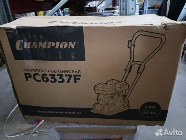 Виброплита бензиновая champion PC6337F купить в Москве | Товары для ...
