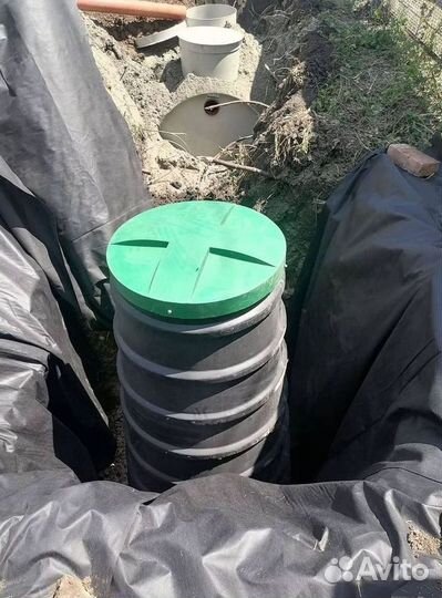 Установка канализации септик под ключ