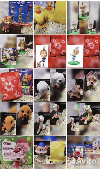 Sweet box и happy box игрушки