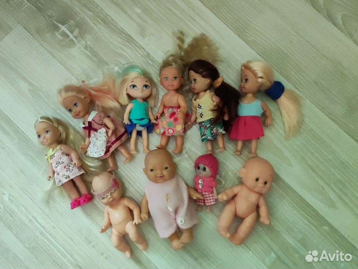 Куклы разные (пакетом)