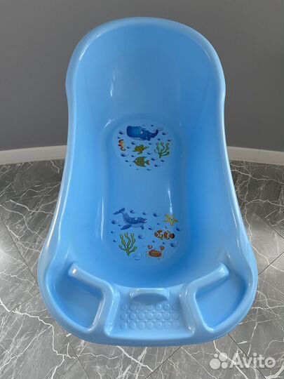 Детская ванночка с подставкой