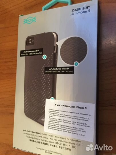 Чехол-флип X Doria для iPhone 5/5s/SE