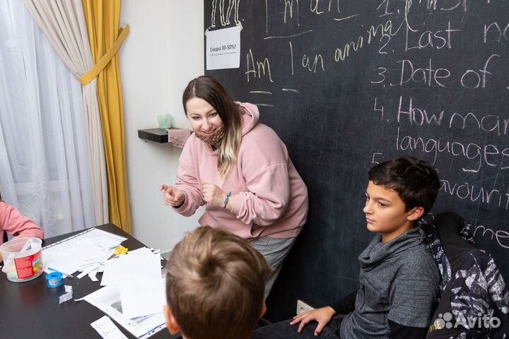 Репетитор по английскому языку для детей (США)