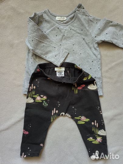 Пакет фирменных вещей на девочку 62-68р