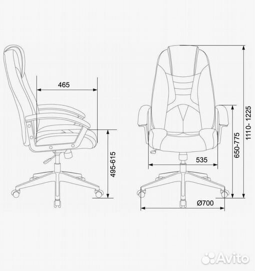 Компьютерное кресло игровое Zombie