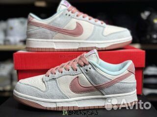 Кроссовки Nike Dunk low “fossil rose”