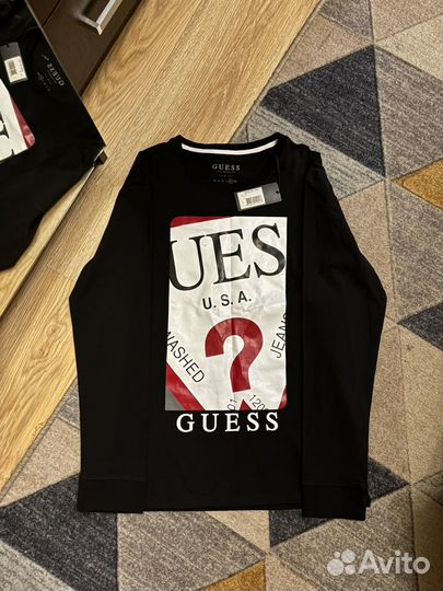 Лонгслив новый Guess