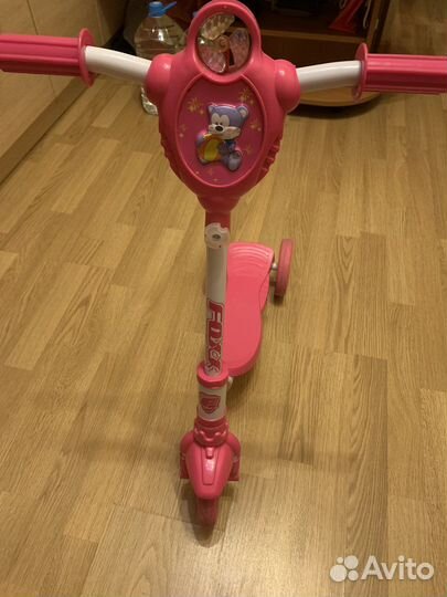 Самокат детский трехколесный
