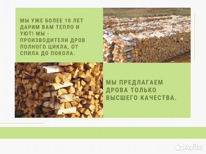 Дрова березовые