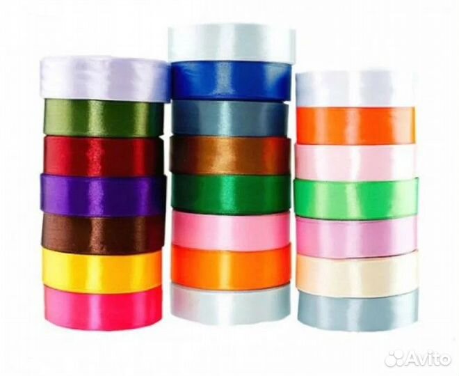 Лента для флористики атласная