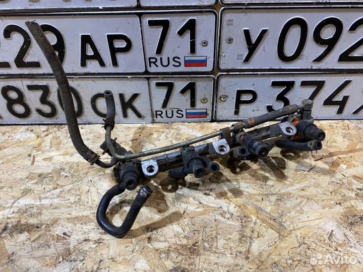 Топливная рампа с форсунками Kia Sportage