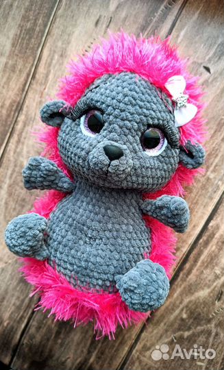 Игрушка Ёж ежик ручной работы