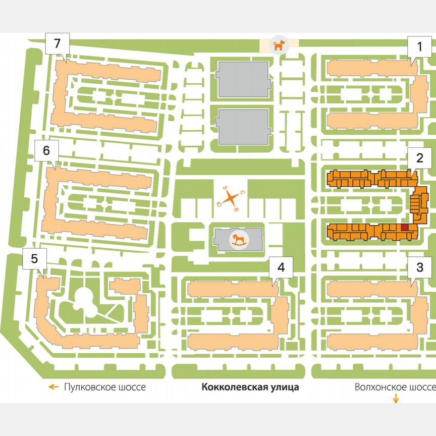 1-к. квартира, 38,9 м², 3/5 эт.