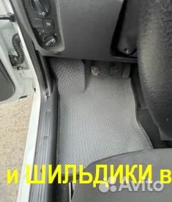 Эва Коврики 3D с бортами для авто