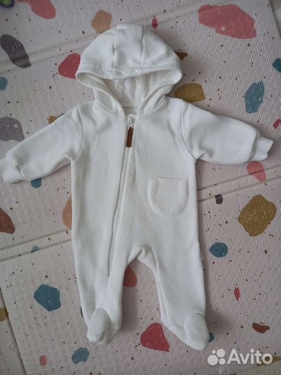 Комбинезон из футера для малыша 62р