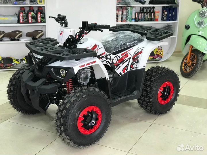 Квадроцикл Avantis Hunter 8 New бело-красный