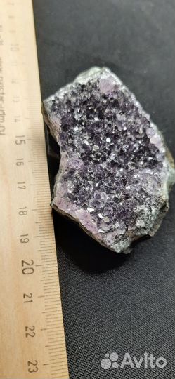 Щётки кристаллов бразильского Аметиста