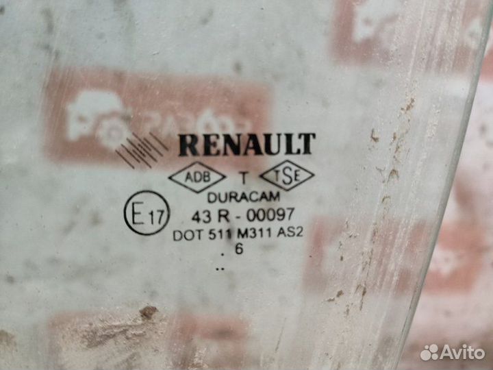 Стекло двери переднее левое Renault Symbol LB0C