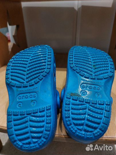 Crocs тапки детские