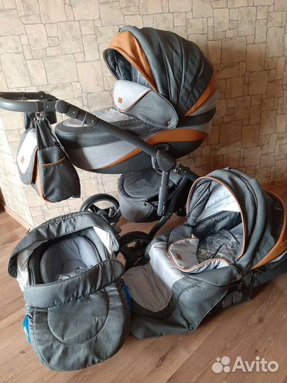 Коляска Adamex Barletta 3 в 1