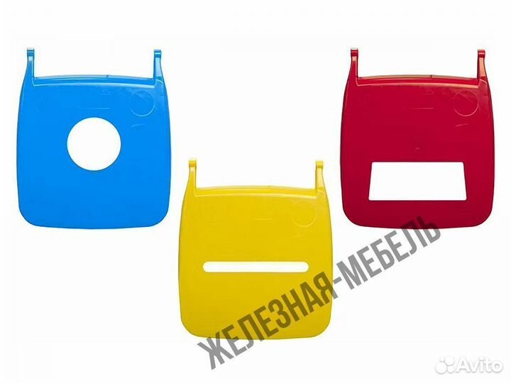 Мусорный бак контейнер на колёсах 120л. MKT