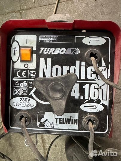 Сварочный аппарат Telwin Nordica 4.161 Turbo