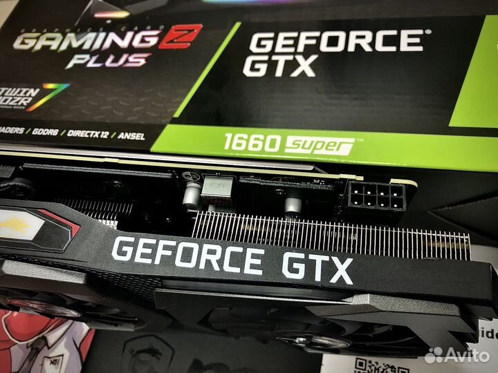 GTX 1660 Super MSI Gaming Z Plus. идеал