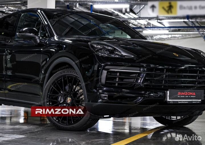 Кованые диски R21 на Porsche Cayenne