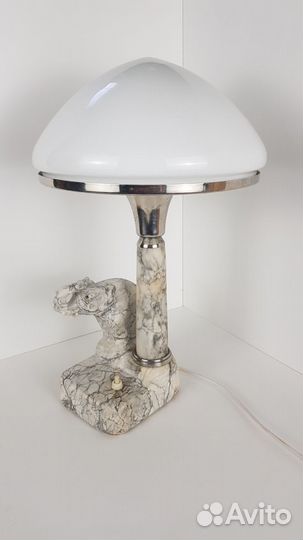 Настольная лампа СССР, мыльный камень