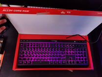 Игровая клавиатура hyperx alloy core rgb