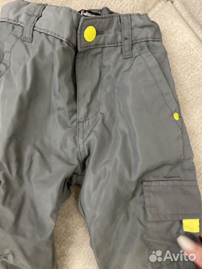 Утепленные брюки весна осень 104