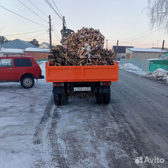 Дрова горбыль срезка