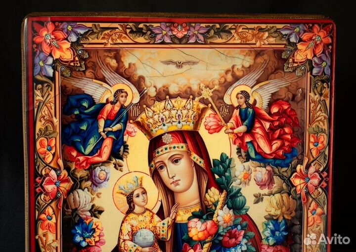 Икона Божией матери Неувядаемый Цвет