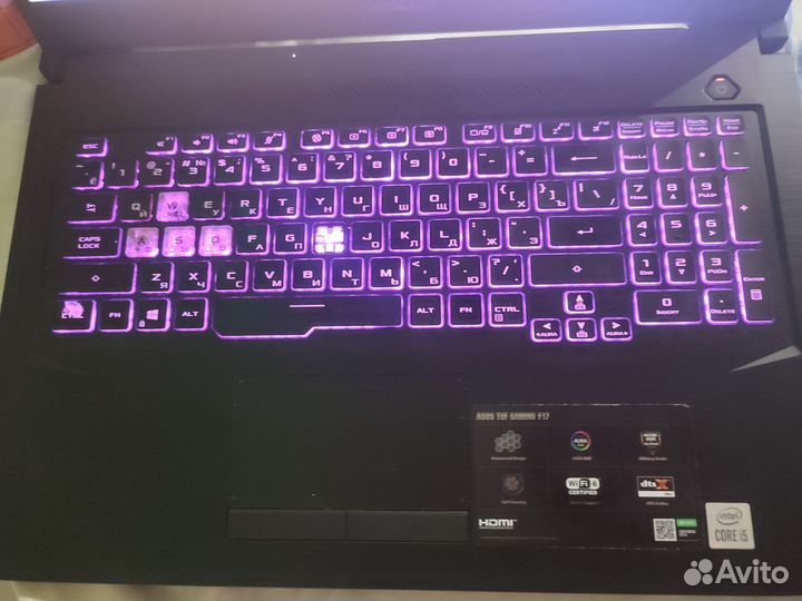 Asus tuf gaming F17 (FX706LI FX706LI)