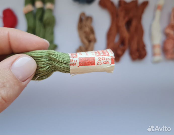 Нитки мулине СССР