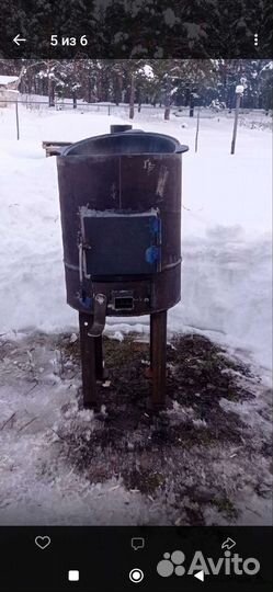 Печь под казан 12 литров