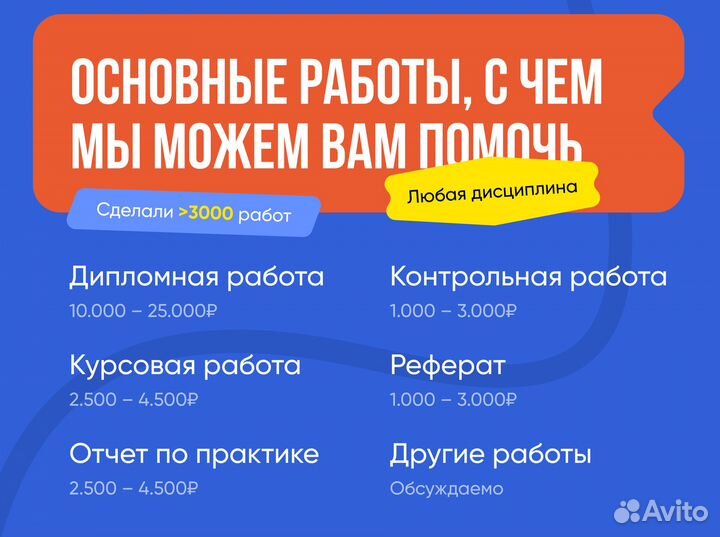 Дипломная работа / Кандидатская Диссертация / ВКР