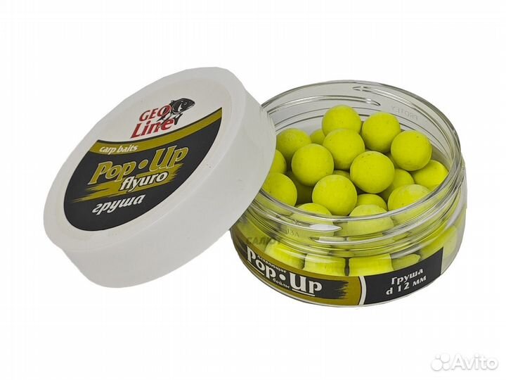 Бойлы GeoLine плавающие 12мм (Груша)