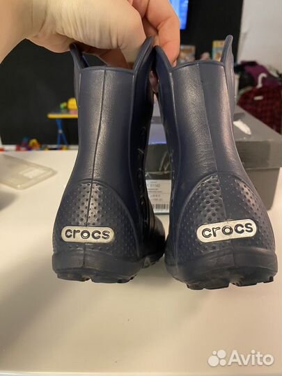 Резиновые сапоги crocs c8